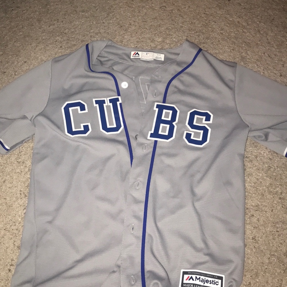 Cubs Alternate Road Jersey- 44 Rizzo